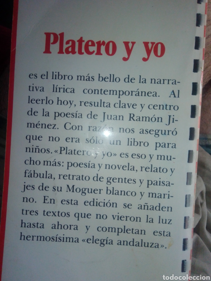 Libros de segunda mano: Platero y yo - Foto 2