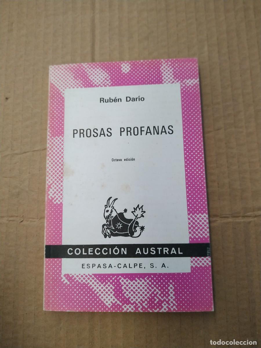 Libros de segunda mano: Prosas profanas - Rub&eacute;n Dar&iacute;o. Austral - Foto 1