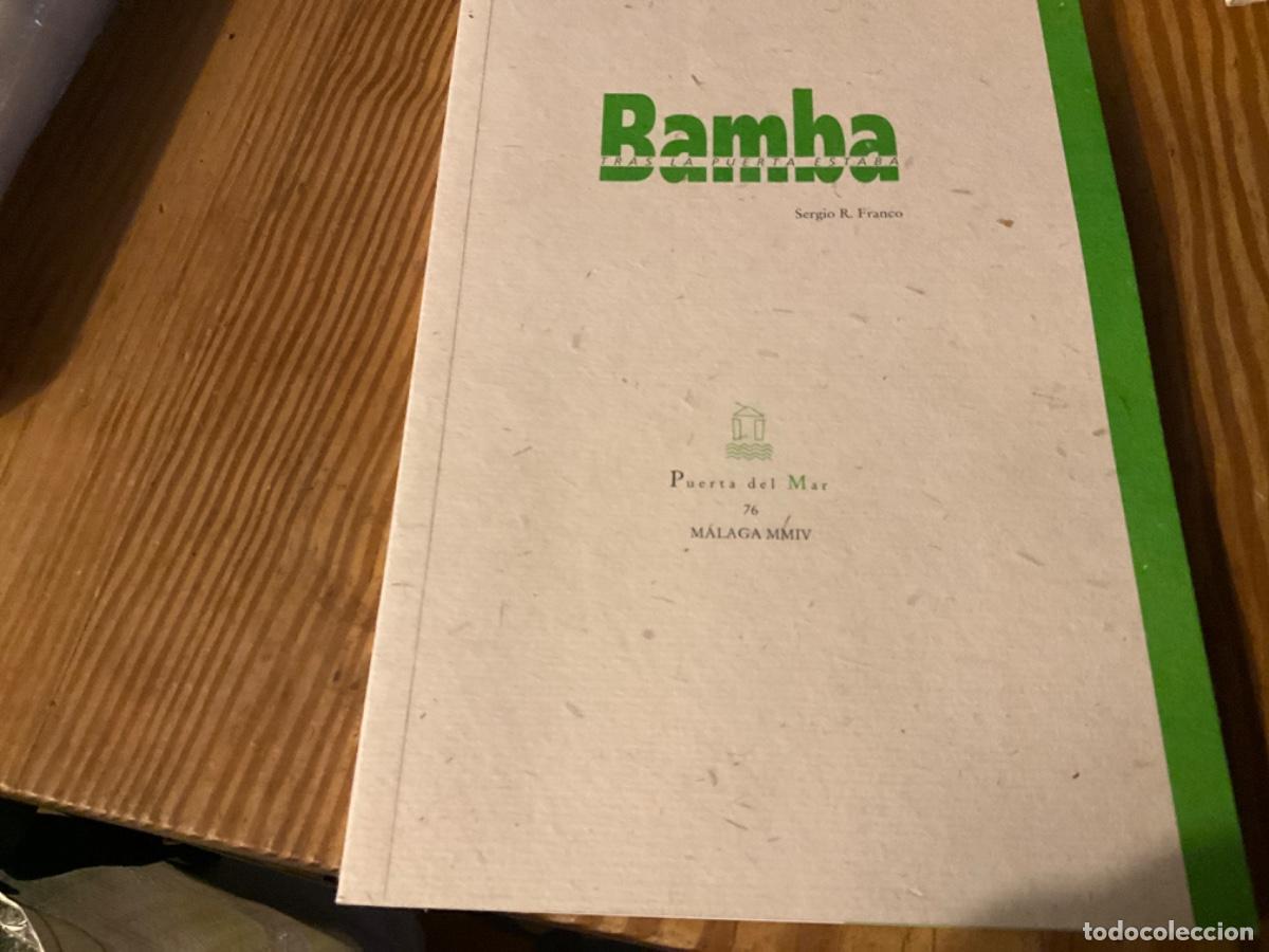Second hand books: FRANCO, Sergio R.- - Tras la puerta estaba Bamba. Poes&iacute;a.