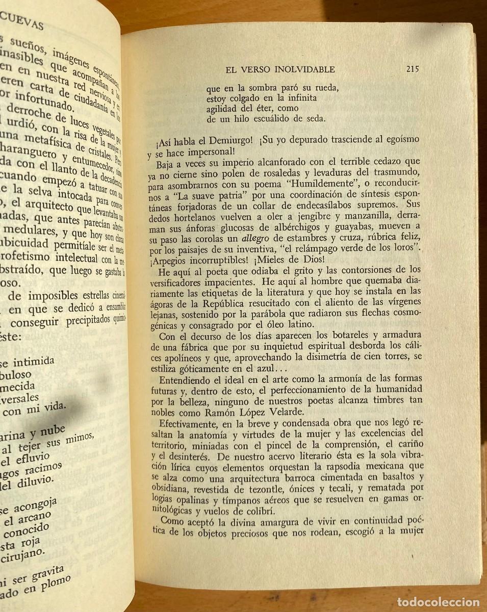 Libros de segunda mano: Obras, de Ram&oacute;n L&oacute;pez Velarde - Foto 3