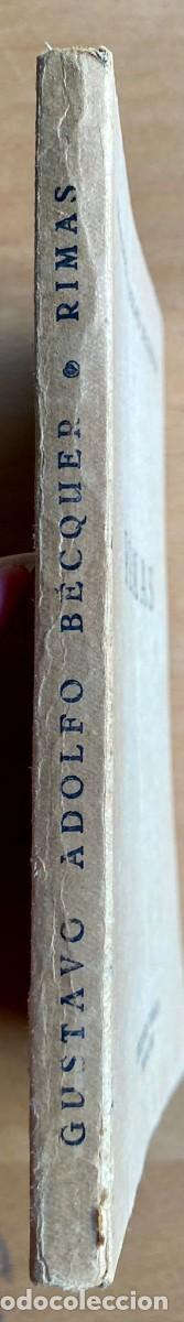 Libros de segunda mano: Rimas de Gustavo Adolfo Bequer - Foto 2