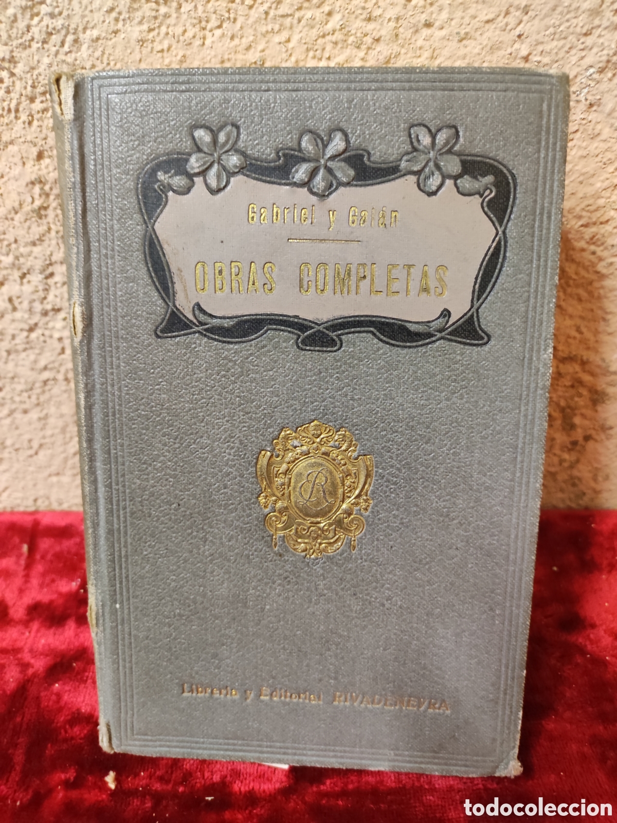 Libros de segunda mano: Obras completas de Gabriel y Gal&aacute;n - Foto 1