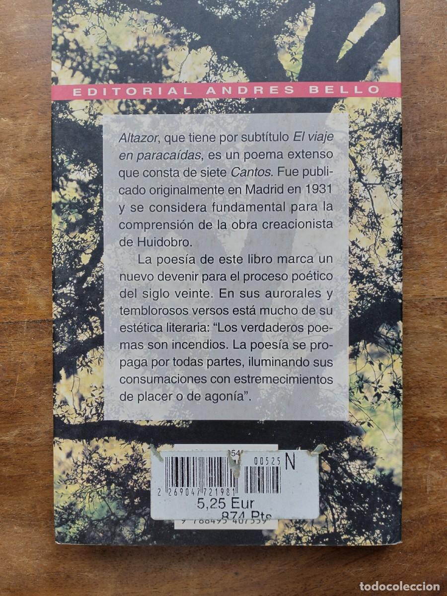 Libros de segunda mano: Altazor Vicente Huidobro - Foto 4