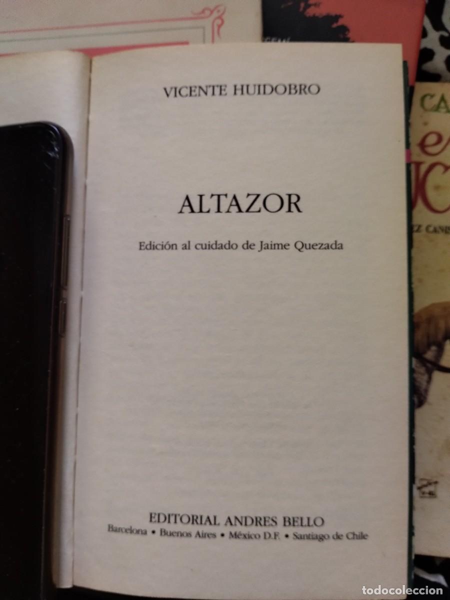 Libros de segunda mano: Altazor Vicente Huidobro - Foto 6