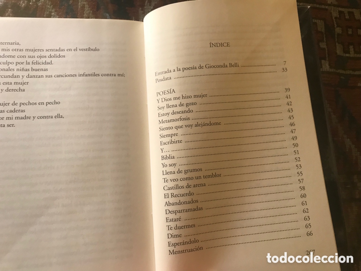 Libros de segunda mano: El ojo de la mujer. Gioconda Belli. Visor - Foto 4