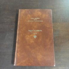 Libri di seconda mano: MIGUEL HERNÁNDEZ / POESIA / OBRAS MAESTRAS DE LA LITERATURA CONTEMPORÁNEA REF: 532