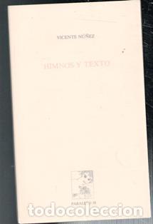 Libros de segunda mano: Himnos y Texto, Vicente N&uacute;&ntilde;ez - Foto 1