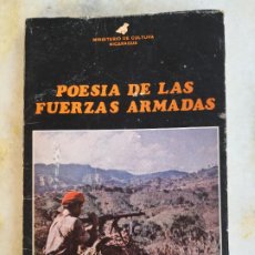 Libros de segunda mano: POESIA FUERZAS ARMADAS-MINISTERIO DE CULTURA DE NICARAGUA-PORTES 5,99