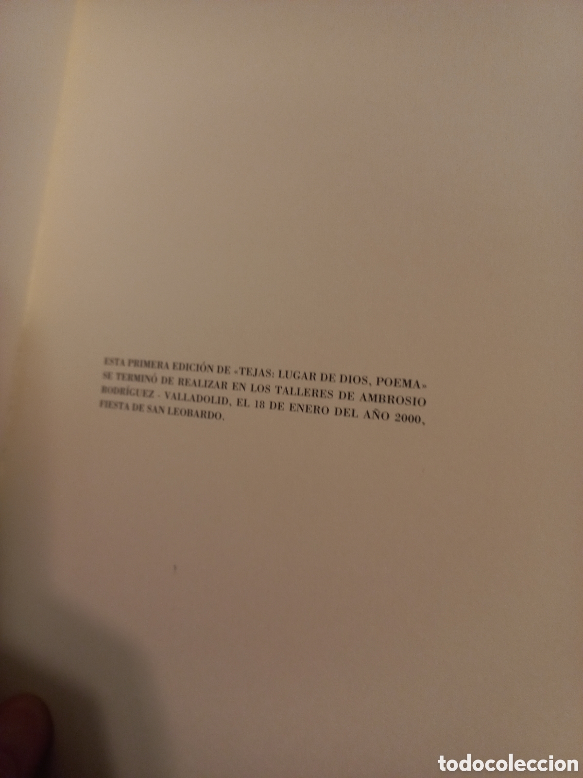 Libros de segunda mano: Tejas: lugar de Dios, Francisco Pino - Foto 2