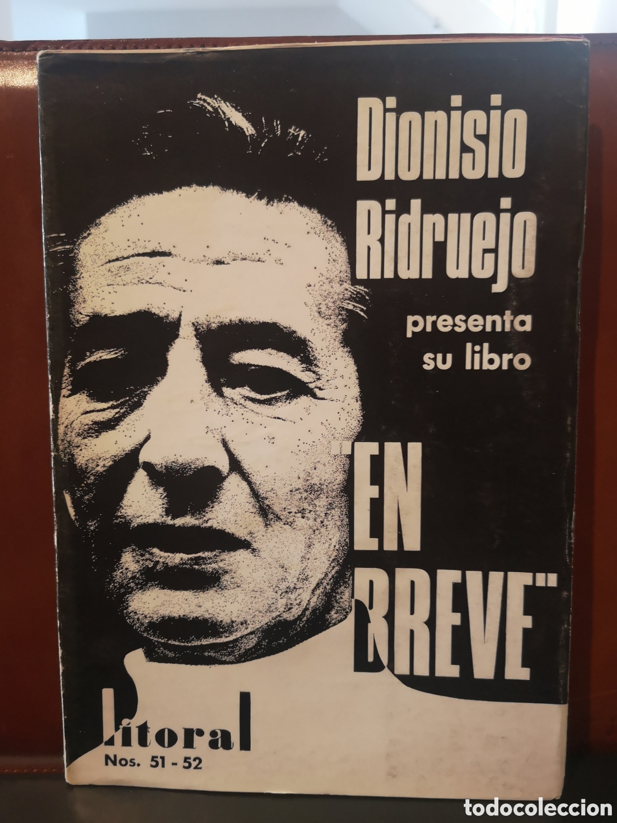 Second hand books: Dionisio Ridruejo presenta su libro &rdquo;En breve&rdquo;