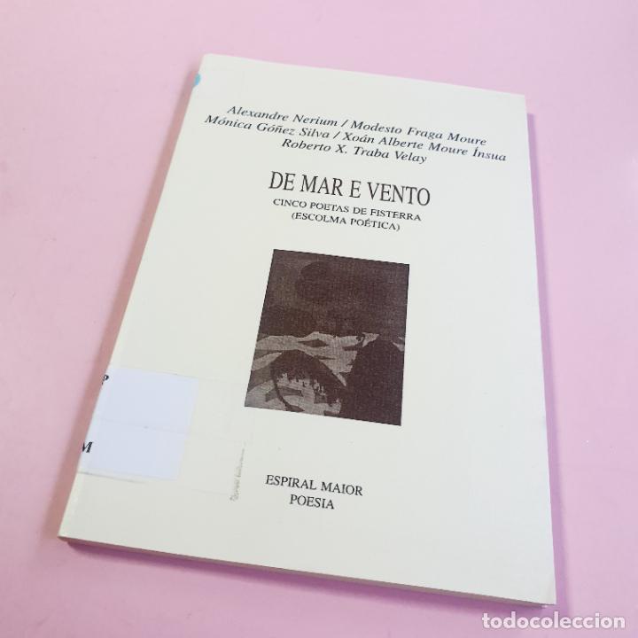 Second hand books: LIBRO- DE MAR E VENTO-5 POETAS DE FISTERRA-ESCOLMA PO&Eacute;TICA-ESPIRAL MAIOR.POES&Iacute;A-COLECCIONISTAS