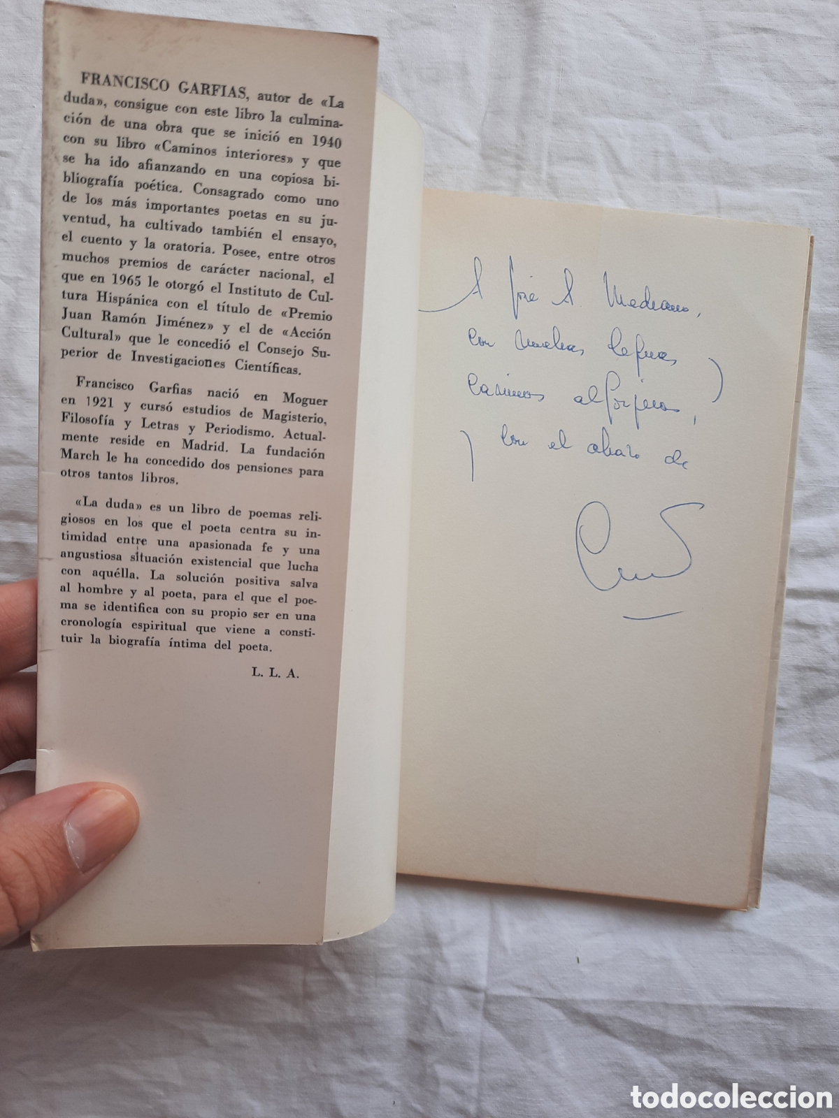 Libros de segunda mano: La duda / FRANCISCO GARFIAS - Foto 4