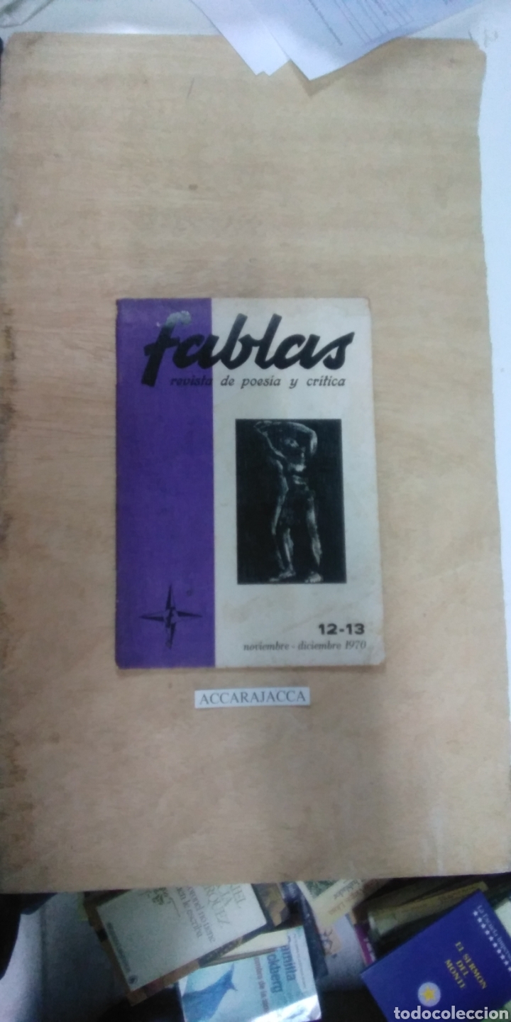 Second hand books: Fablas 12-13. 1970