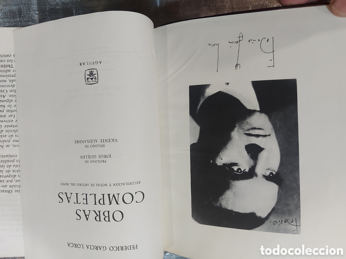Libros de segunda mano: Federico Garcia Lorca, obras completas - Foto 3