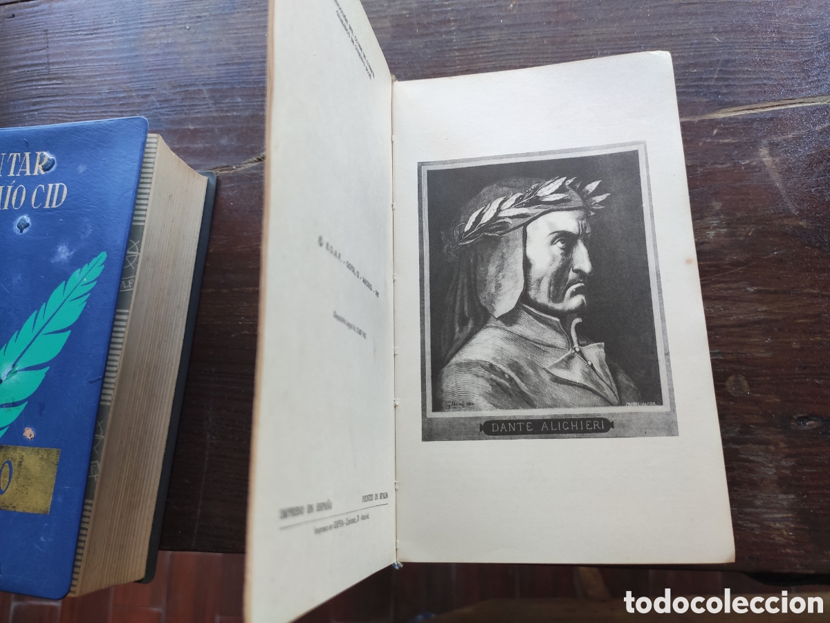 Libros de segunda mano: 1967. El Cantar del M&iacute;o Cid y La Divina Comedia - Foto 5