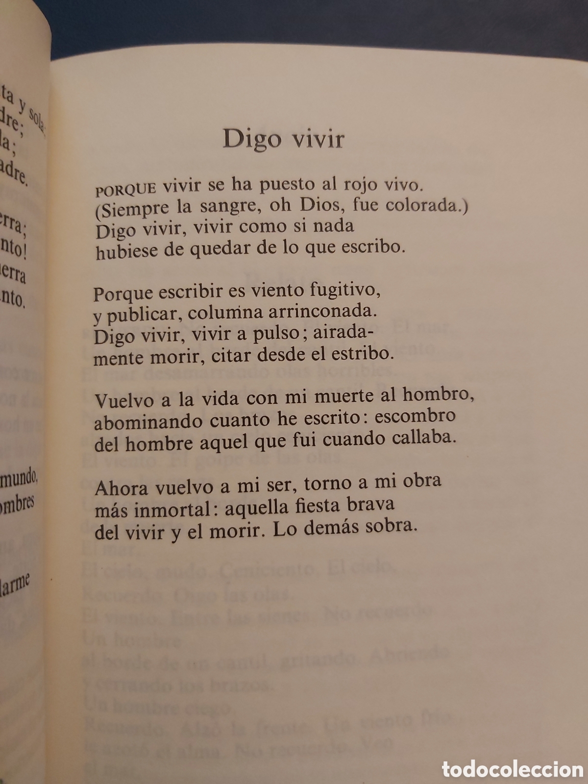 Libros de segunda mano: VERSO Y PROSA # BLAS DE OTERO # E. CATEDRA # 12 ED. 1985 - Foto 8