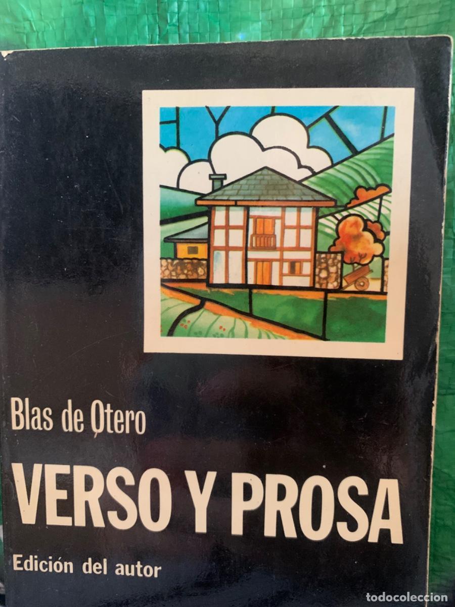 Libros de segunda mano: VERSO Y PROSA, BLAS DE OTERO, ED C&Aacute;TEDRA - Foto 1