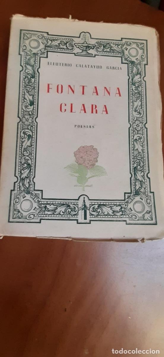 fontana clara. (poesías). - Compra venta en todocoleccion