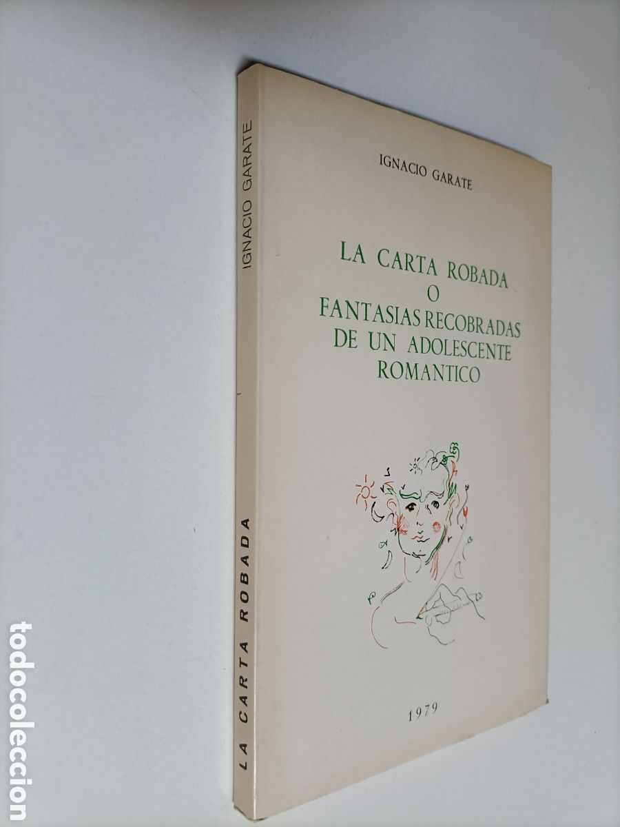 Libros de segunda mano: La carta robada o fantas&iacute;a recobradas de una adolescente rom&aacute;ntico Ignacio Garate