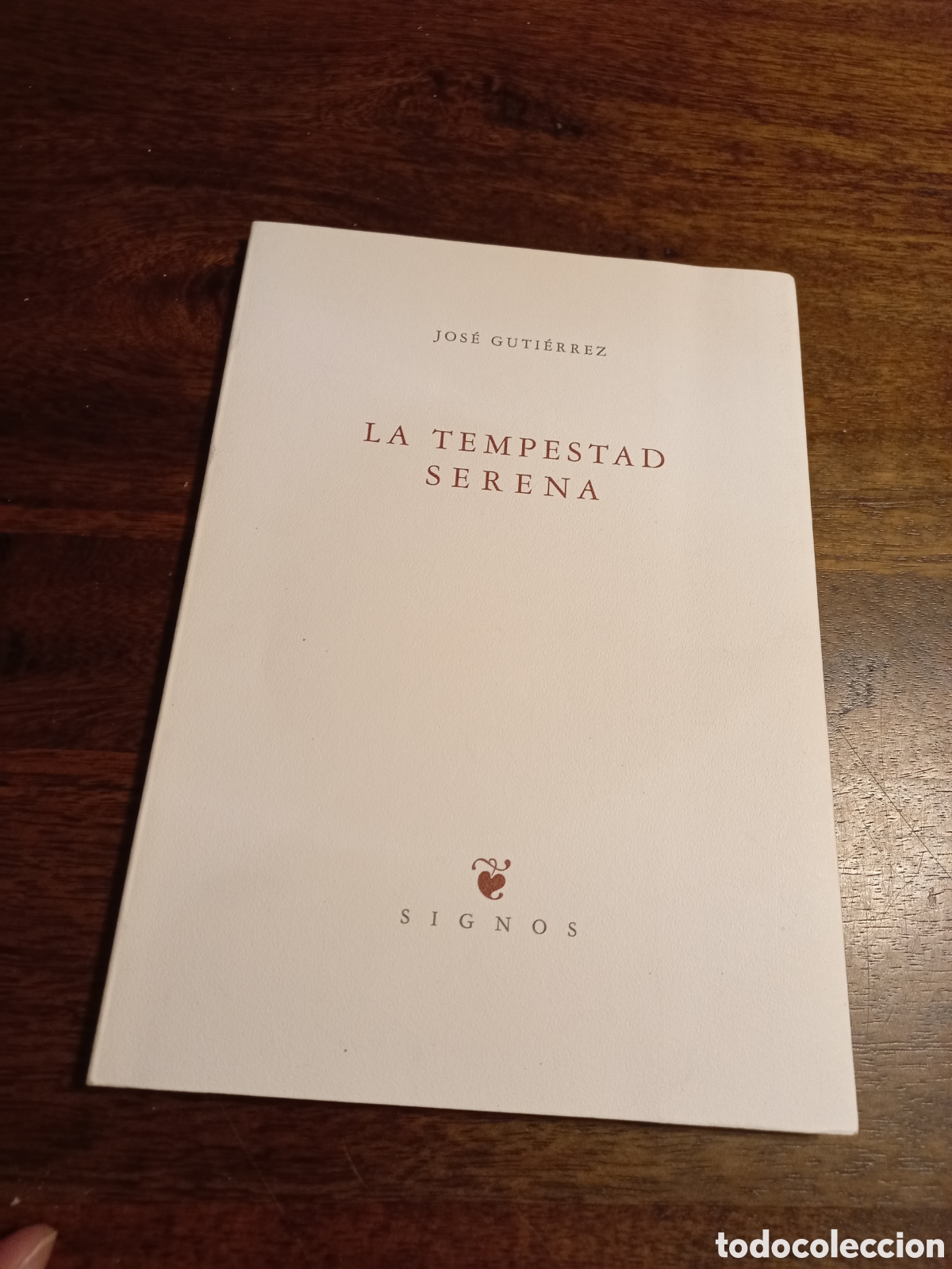Libros de segunda mano: La tempestad serena, Jos&eacute; Guti&eacute;rrez - Foto 1