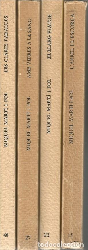 Livres d'occasion: OBRA PO&Egrave;TICA-I,II,III,IV - MIQUEL MARTI I POL