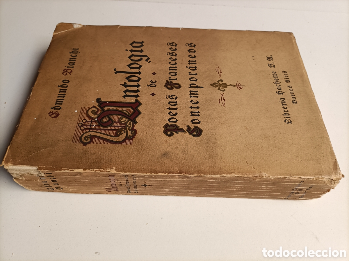 Libros de segunda mano: Antolog&iacute;a de poetas franceses contempor&aacute;neos Edmundo Bianchi