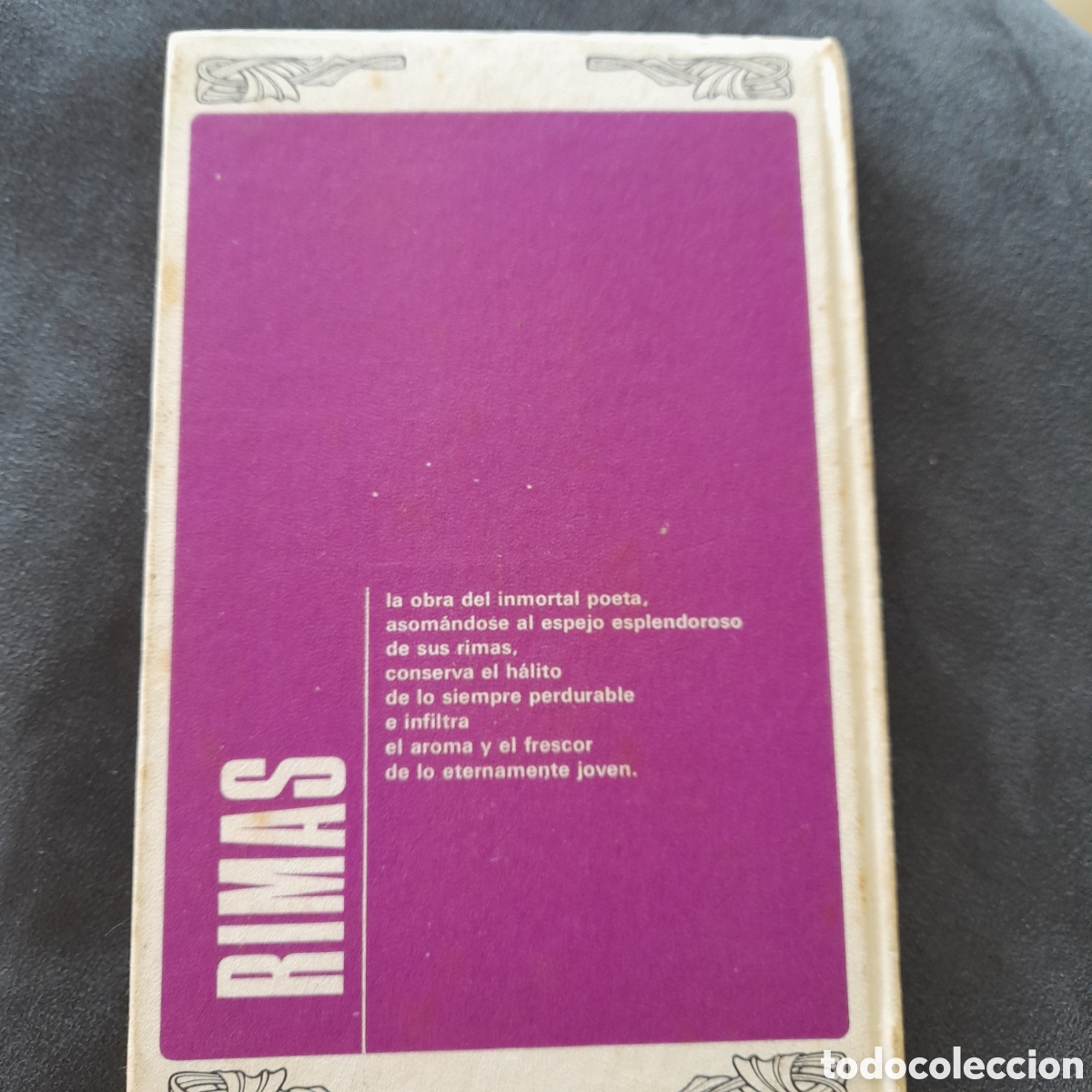 Libros de segunda mano: Rimas. Becquer - Foto 2