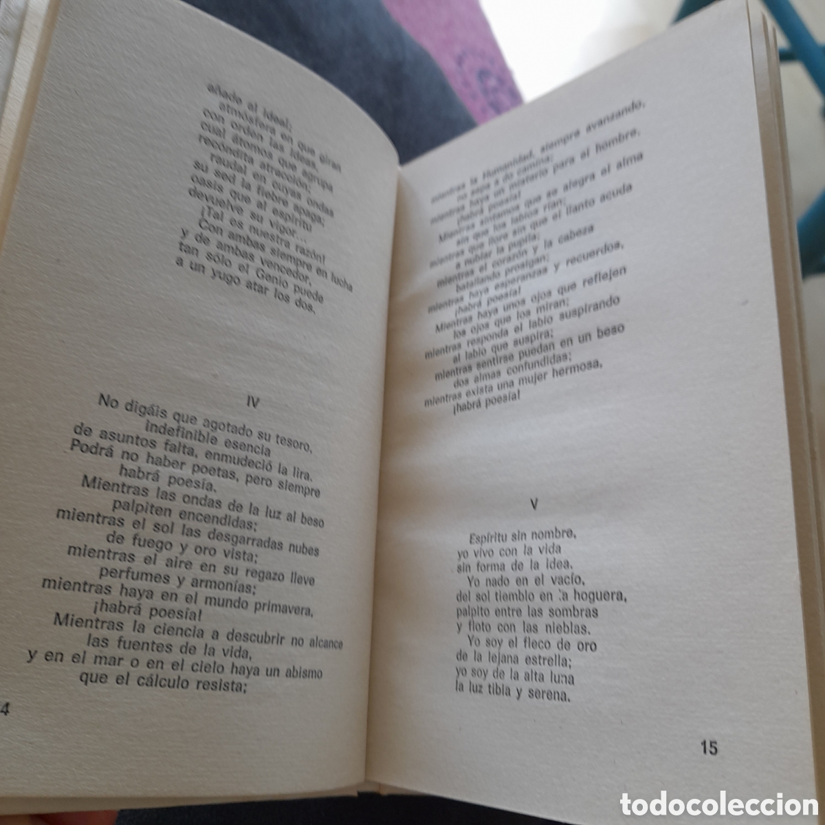 Libros de segunda mano: Rimas. Becquer - Foto 4