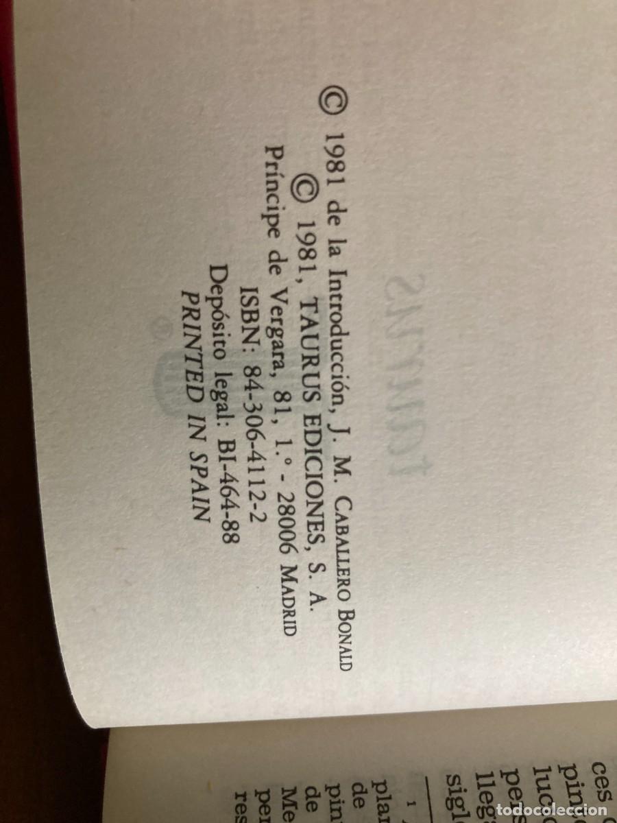 Libros de segunda mano: POESIA / LUIS DE GONGORA / CONSO 285 / TAURUS - Foto 5