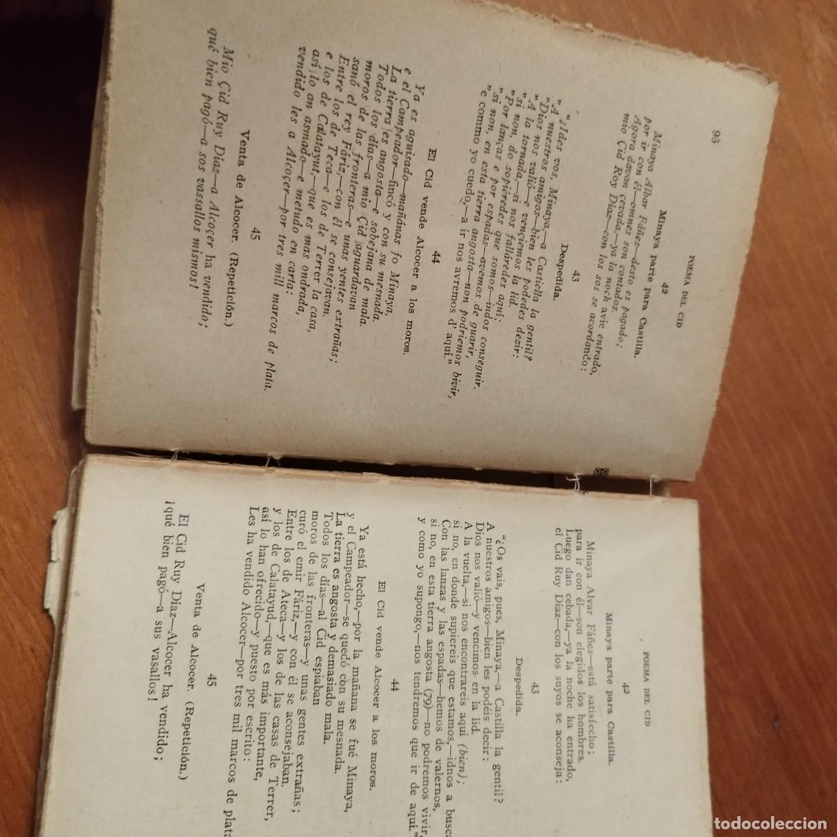 Libros de segunda mano: POEMA DEL CID / / CONSO 319 - Foto 5