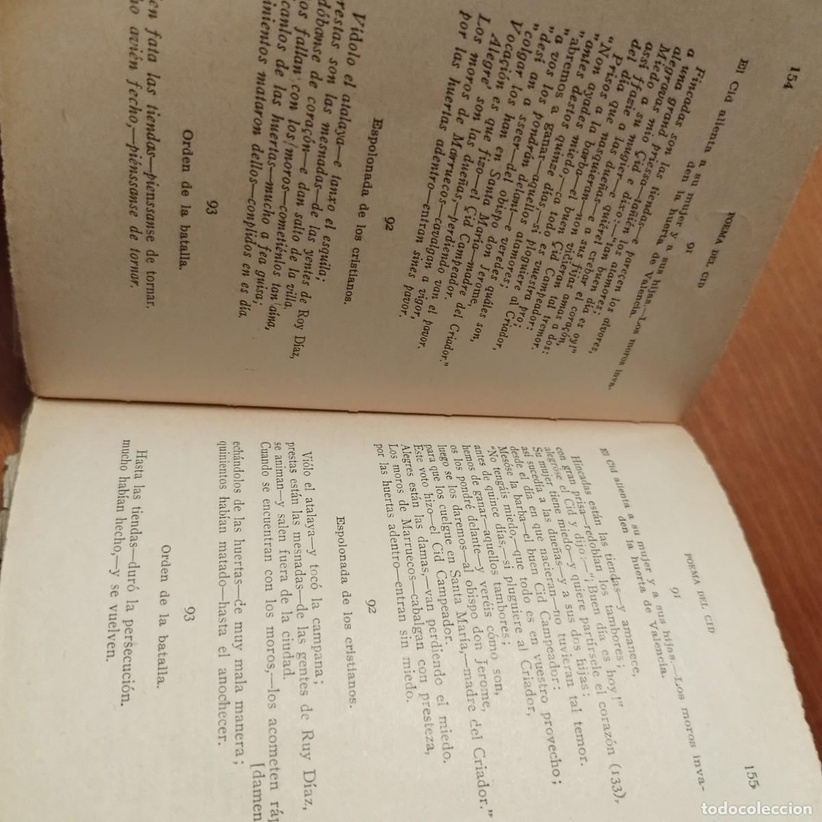 Libros de segunda mano: POEMA DEL CID / / CONSO 319 - Foto 6