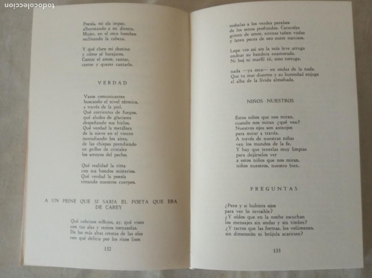 Libros de segunda mano: VERSOS ESCOGIDOS .- GERARDO DIEGO. - Foto 4