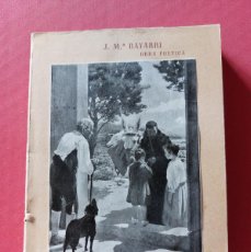 Libros de segunda mano: RELIGIOSES - J. MARIA BAYARRI- OBRA POÉTICA-1961