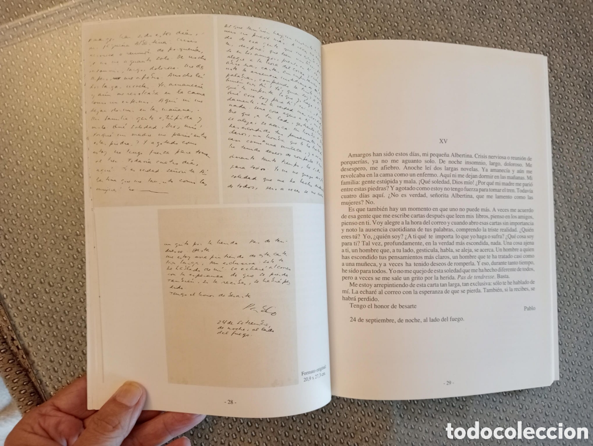 Libros de segunda mano: Cartas y poemas / Pablo Neruda - Foto 4