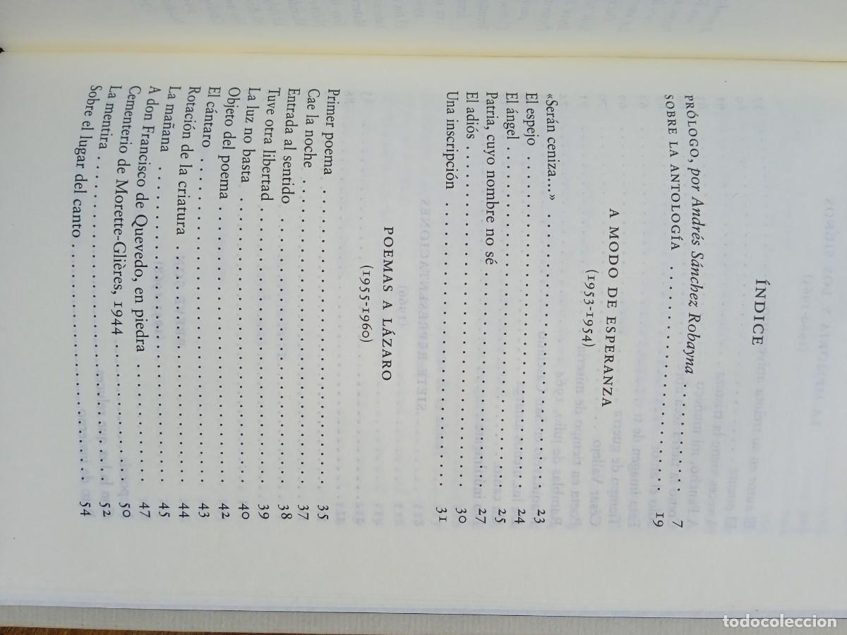 Libros de segunda mano: Jos&eacute; &Aacute;ngel Valente El fulgor - Foto 4