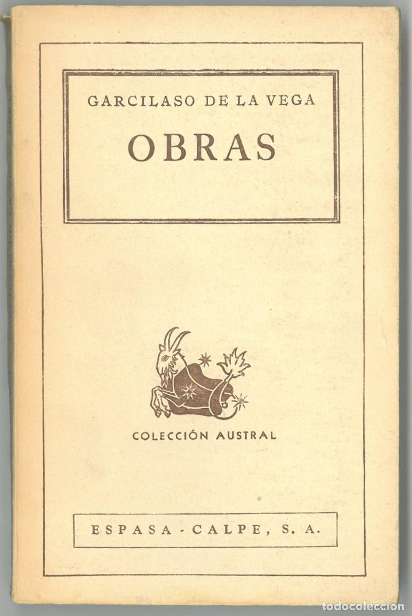Libros de segunda mano: Obras - de la Vega, Garcilaso - Foto 1