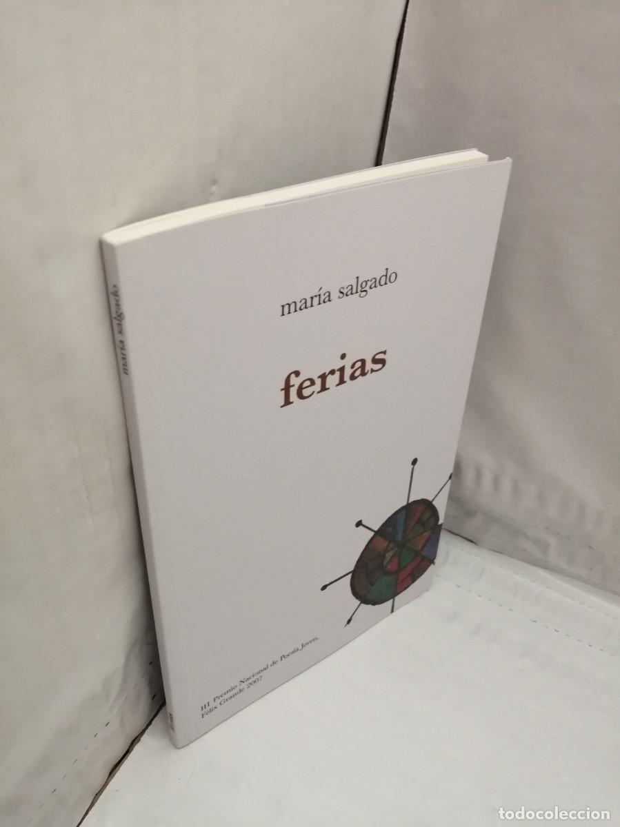Libros de segunda mano: Mar&iacute;a Salgado: FERIAS (Primera edici&oacute;n) - Foto 3