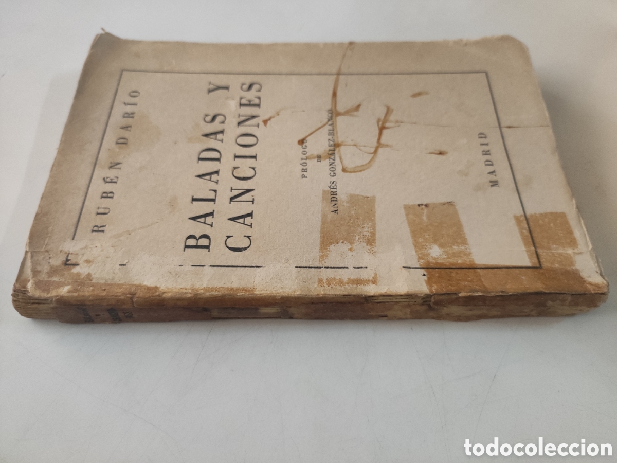 Libros de segunda mano: BALADAS Y CANCIONES - Ruben Dario - Foto 3