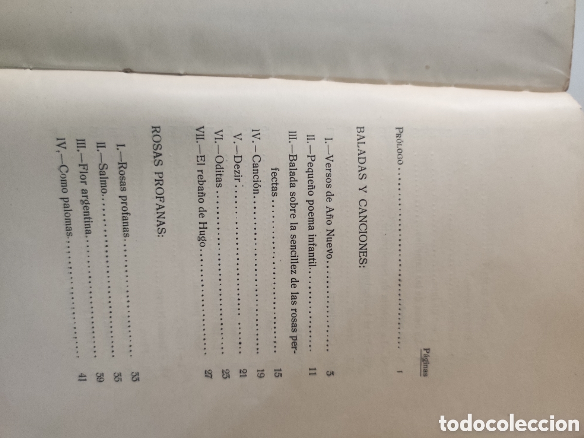 Libros de segunda mano: BALADAS Y CANCIONES - Ruben Dario - Foto 7