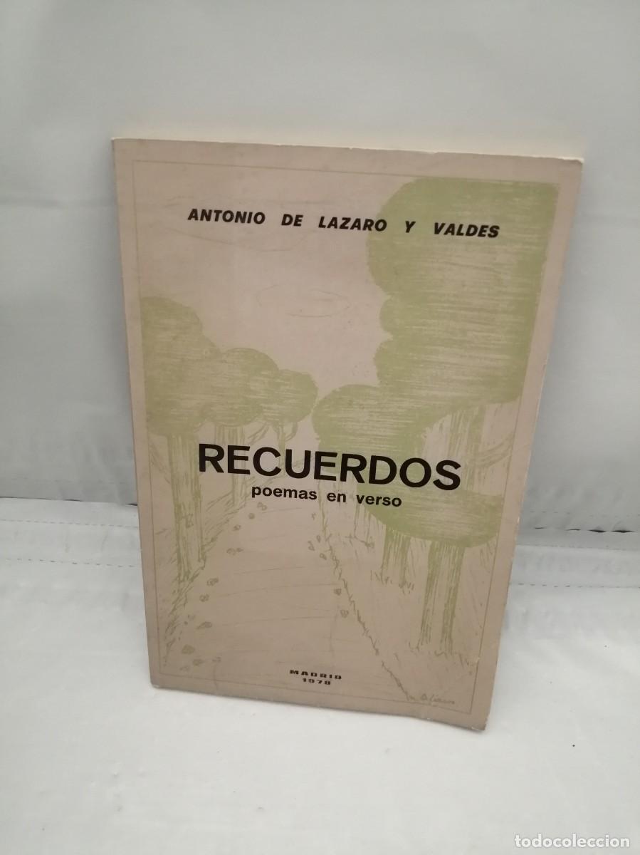 Second hand books: Recuerdos: Poemas en verso (Dedicatoria y firma de autor) Edici&oacute;n de 1000 ejemplares numerados)