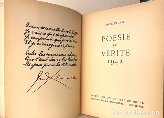 Poésie et vérité 1942 / Paul Éluard