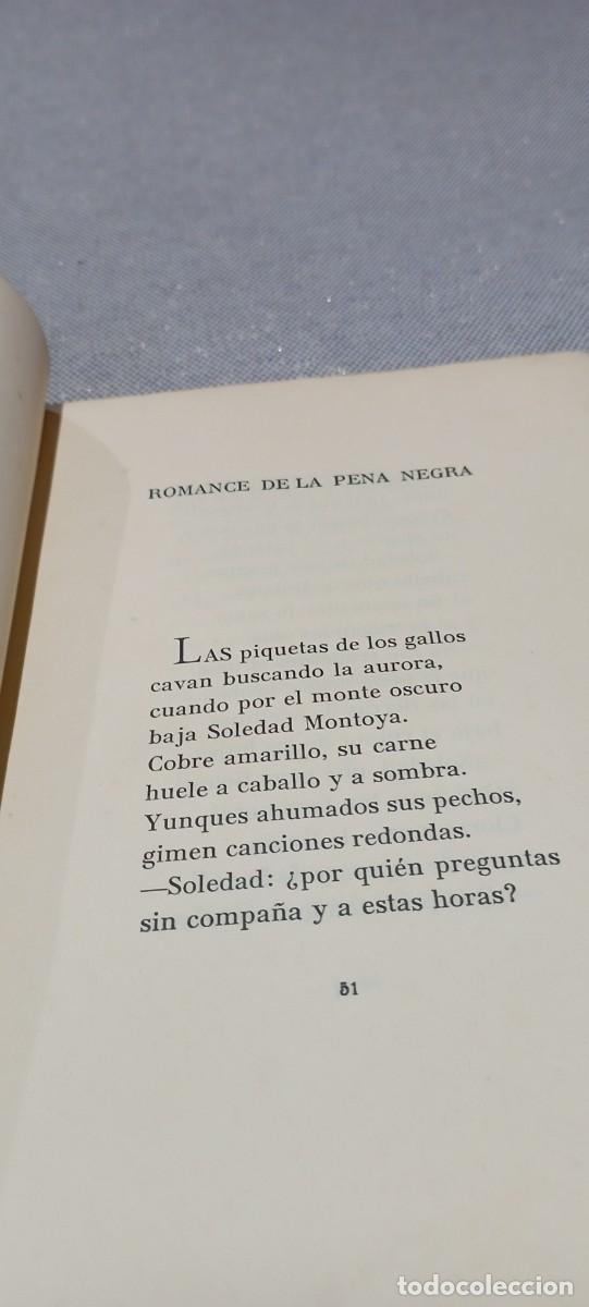 Libros de segunda mano: FEDERICO GARCIA LORCA. ROMANCERO GITANO. NOVENA EDICION - Foto 5