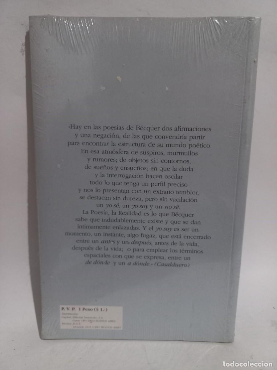Libros de segunda mano: Gustavo Adolfo B&eacute;cquer - Rimas - 1995 - Foto 2