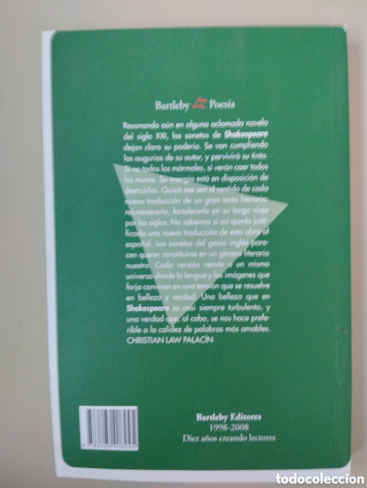 Libros de segunda mano: Sonetos, William Shakespeare, Bartleby Ediciones - Foto 2