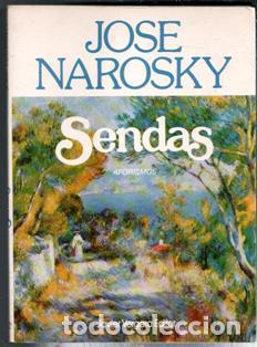 Libros de segunda mano: Sendas, Aforismos. Jos&eacute; Narosky - Foto 1