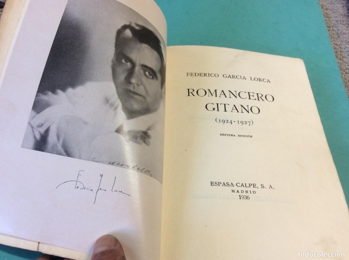 Libros de segunda mano: FEDERICO GARC&Iacute;A LORCA ROMANCERO GITANO - Foto 3