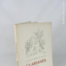 Libros de segunda mano: [CATALÁN] ELVIRA CARTAÑÀ DOMENGE DE S. DE OCAÑA – CLARIANES, POEMES – 1980 -DEDICATORIA A MARAGALL