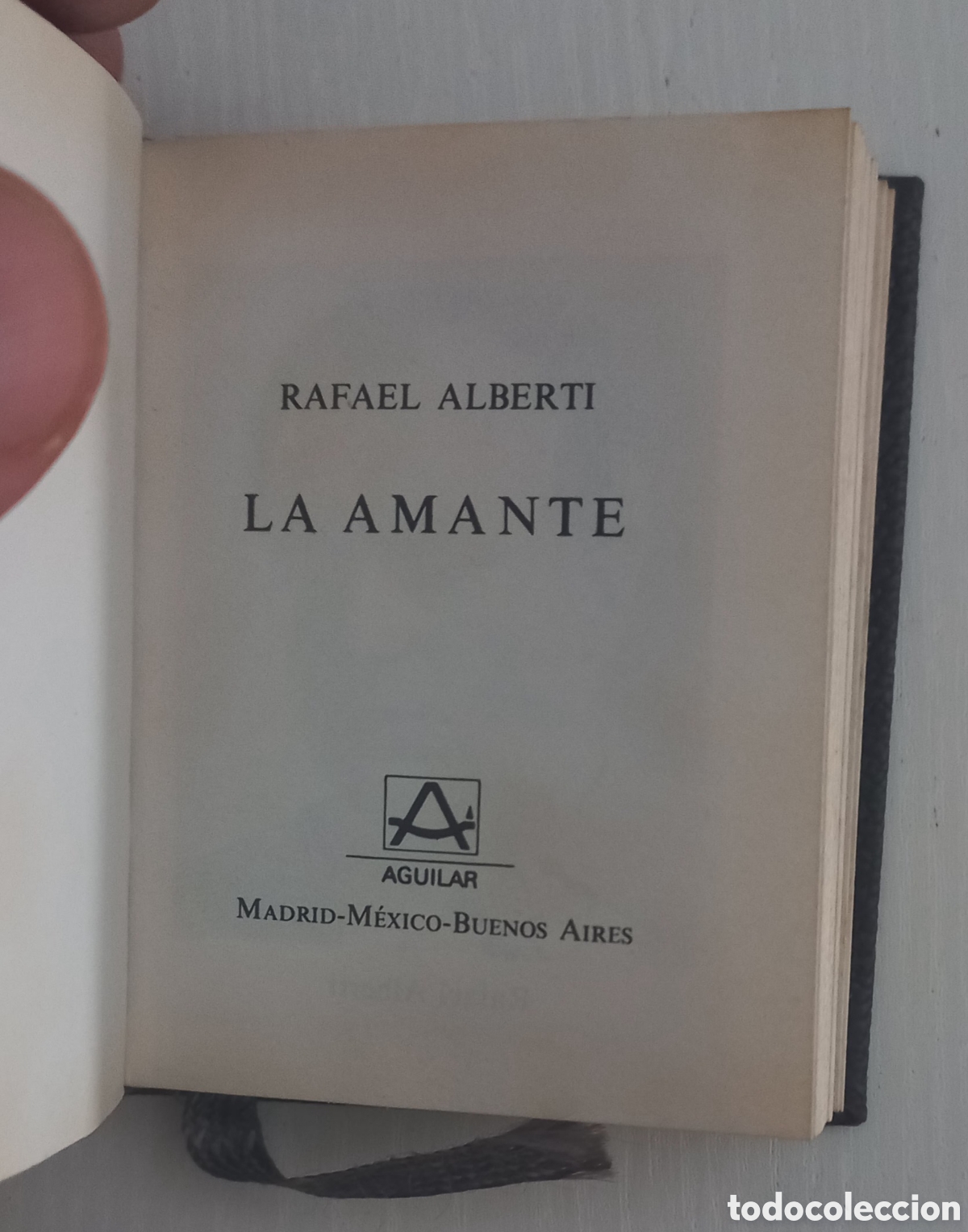 Libros de segunda mano: ALBERTI. LA AMANTE. COLECCI&Oacute;N CRISOL - Foto 2