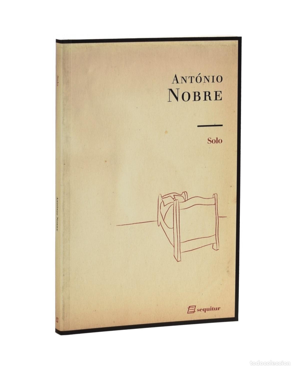 Libros de segunda mano: SOLO - NOBRE, Ant&oacute;nio - Foto 1