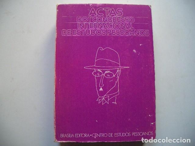 Libros de segunda mano: Actas do i congresso internacional de estudos pessoanos porto 1978.